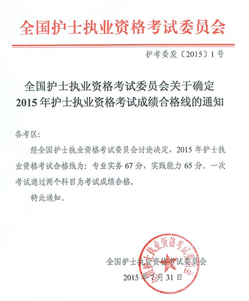 �P(gu��n)�ڴ_��2015���o(h��)ʿ��(zh��)�I(y��)�Y��ԇ�ɿ�(j��)�ϸ񾀵�֪ͨ